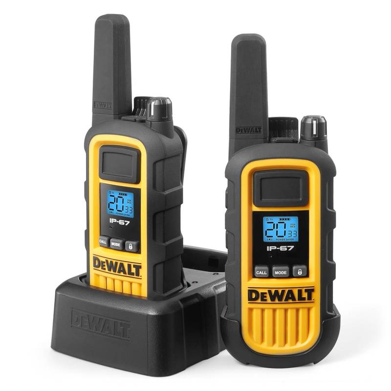 DEWALT DXFRS800 2-Watt Heavy Duty Walkie Talkies