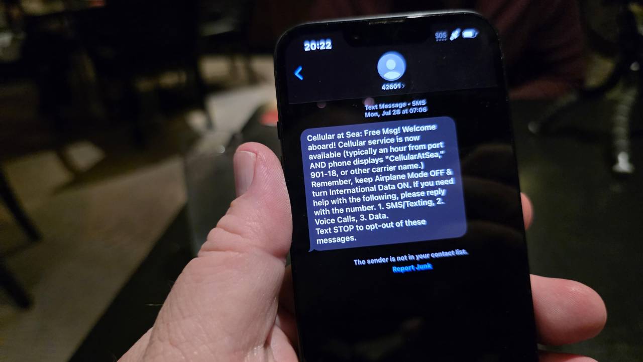 Cellular at Sea on Your Next Cruise