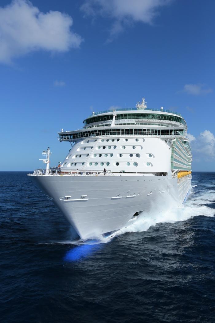 Interior of Royal Caribbean`s `Navigator of the Sea` Cruise Ship