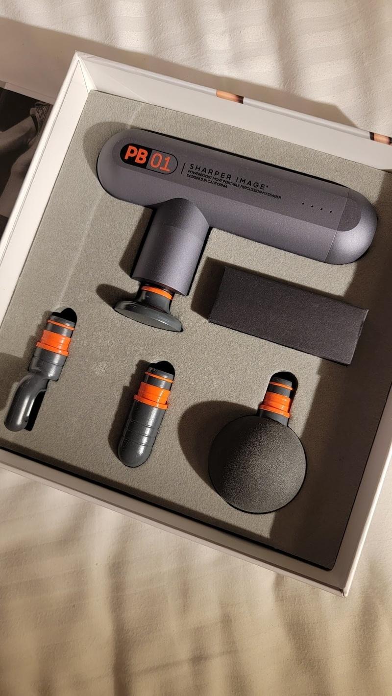 powerboost move percussive massager with tools