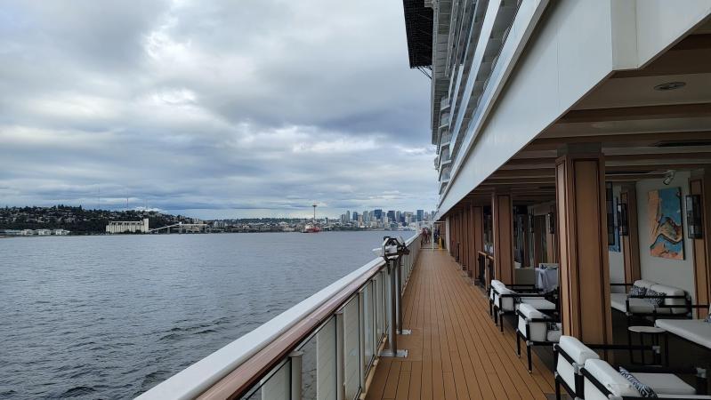 leaving seattle on an alaska cruise with norwegian encore