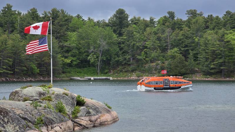 viking octantis tender boat in killarney ontario