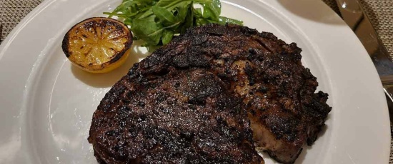 Viking Cruises Recipe: Porcini Dry-Rubbed Rib Eye Steak