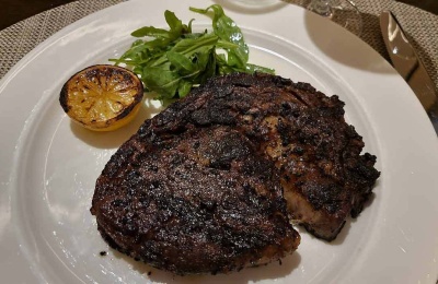 Viking Cruises Recipe: Porcini Dry-Rubbed Rib Eye Steak