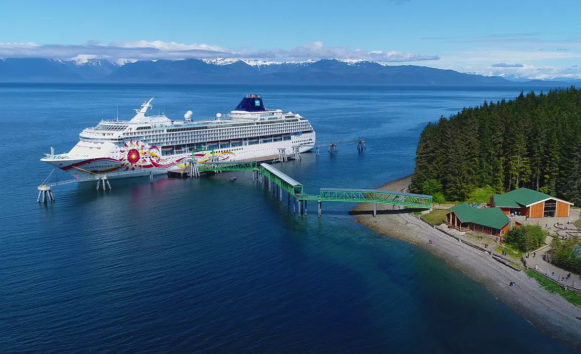 Icy Strait Point Alaska with Norwegian Sun cruise ship