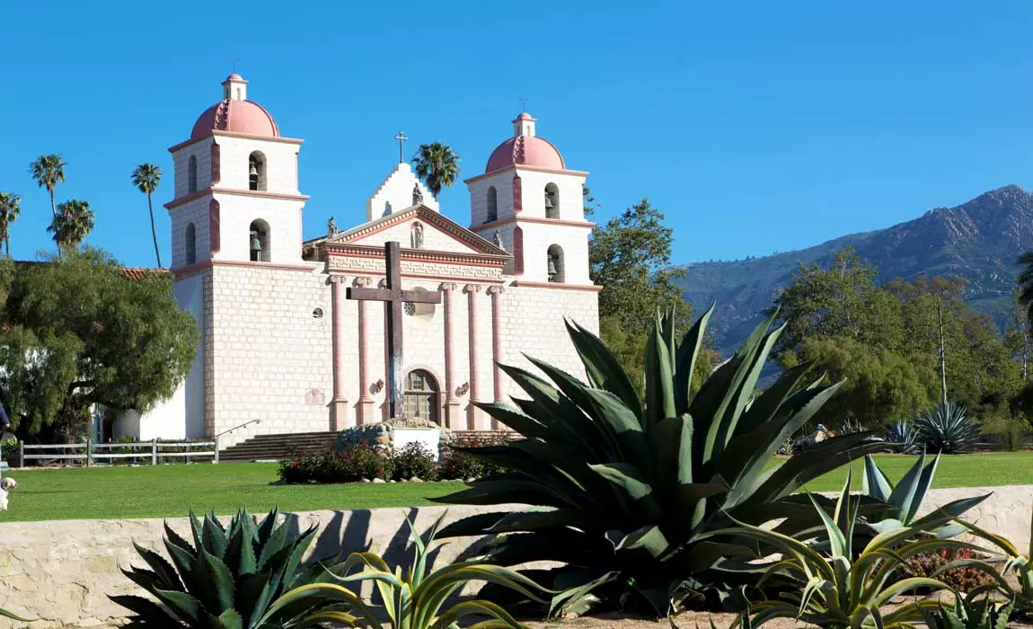 Old Mission in Santa Barbara is a great place to visit on a cruise ship excursion.