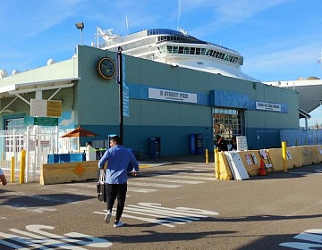 You don't want to be late to your cruise ship