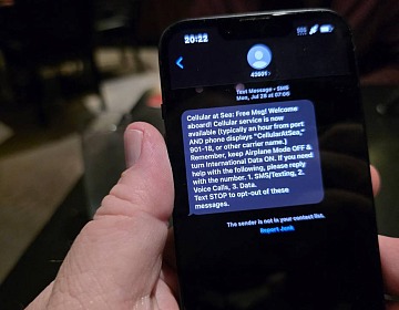 Cellular at Sea on Your Next Cruise