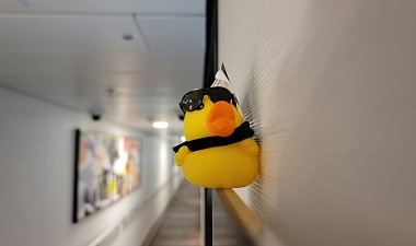 cruise duck on Norwegian Encore