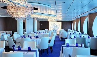 Blu AquaClass restaurant on Celebrity Millenium